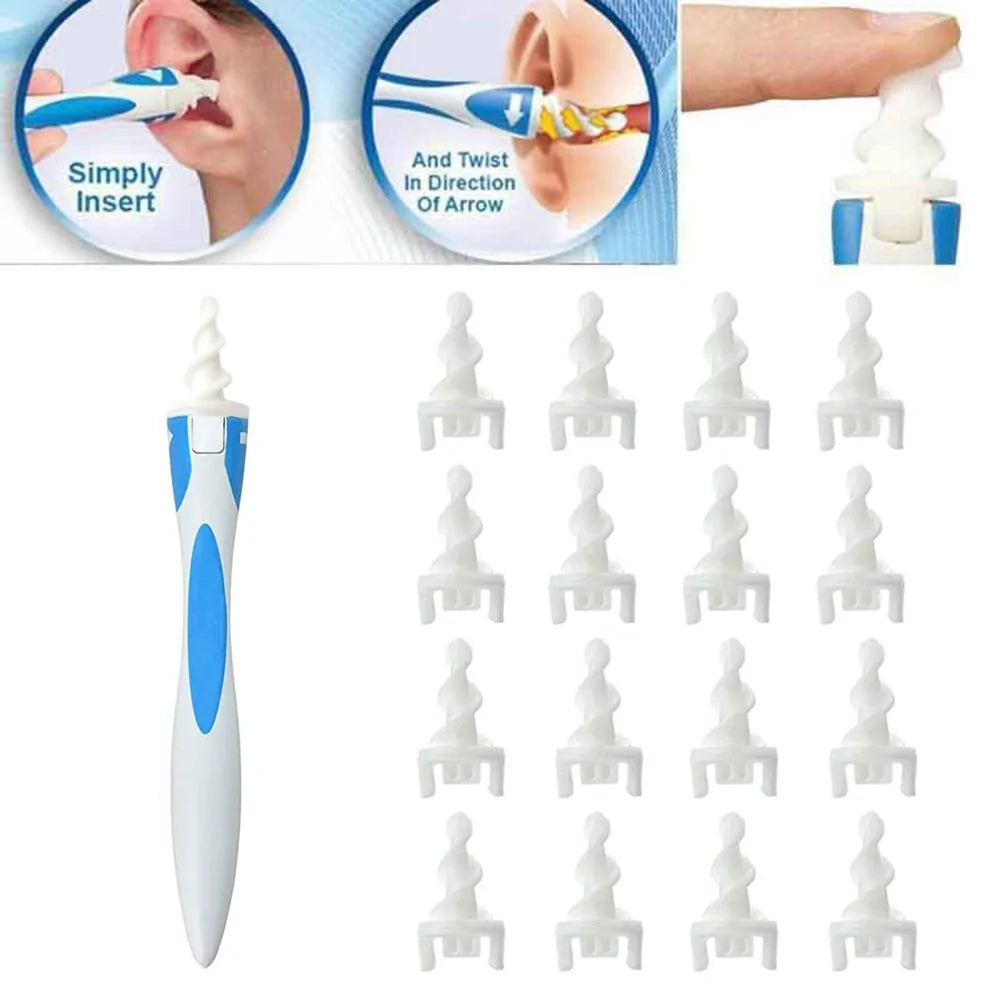 Ear Cleaner Silicon 16 Pieces Set